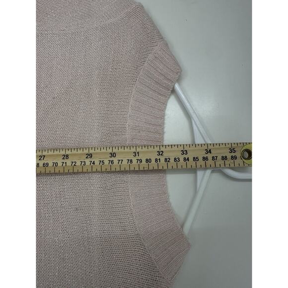 Derek Heart Womens Sweater Dress Size Medium Pink Long Sleeve Knit - Picture 9 of 10